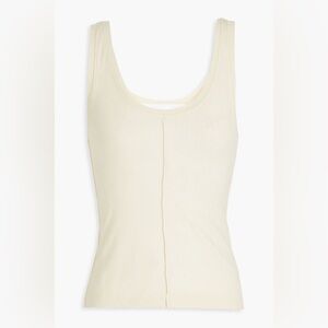 Remain Birger Christensen Ribbed-jersey Tank In Neutral